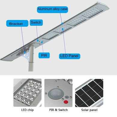 ЛЕД светильник "Classic" SSL-05N на солнечной батарее